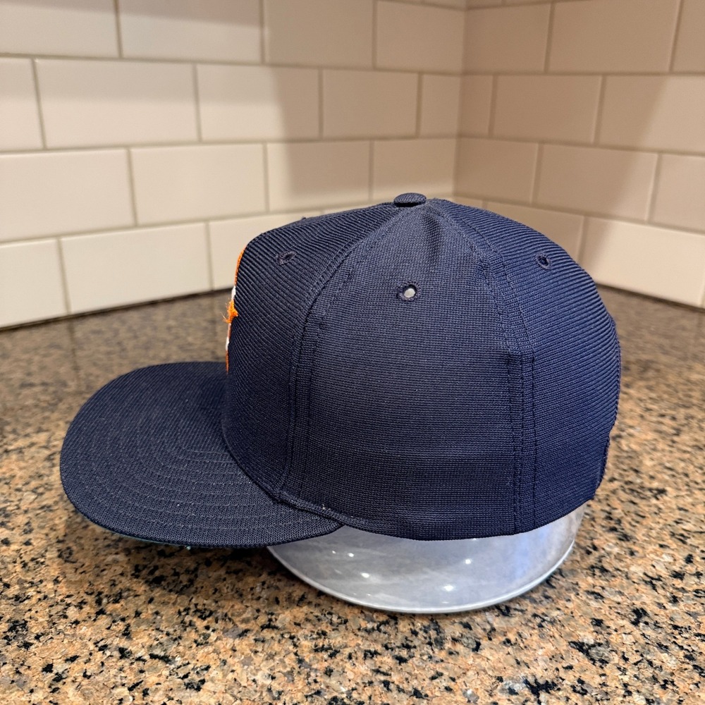 Vtg 90s Houston Astros New Era Pro Model Snapback Hat M-L Made in USA Deadstock - Picture 3 of 10